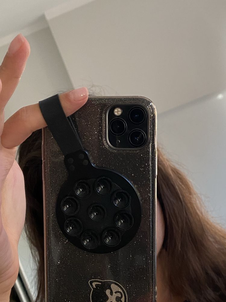 Magnetyczny uchwyt na etui magsafe z przyssawką do szkla dla zdjęć