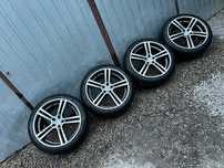 Alufelgi 19 cali 5x112 z oponami letnimi koła alu VW audi mercedes
