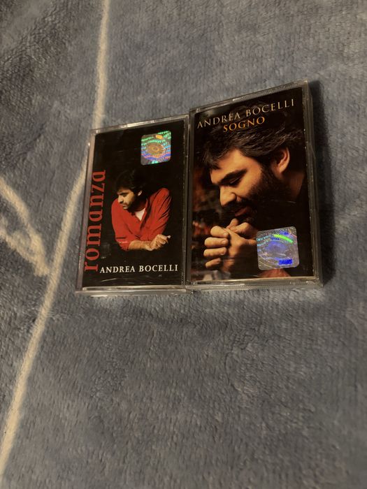 Dwie kasety Andrea Bocelli Romanza Sogno