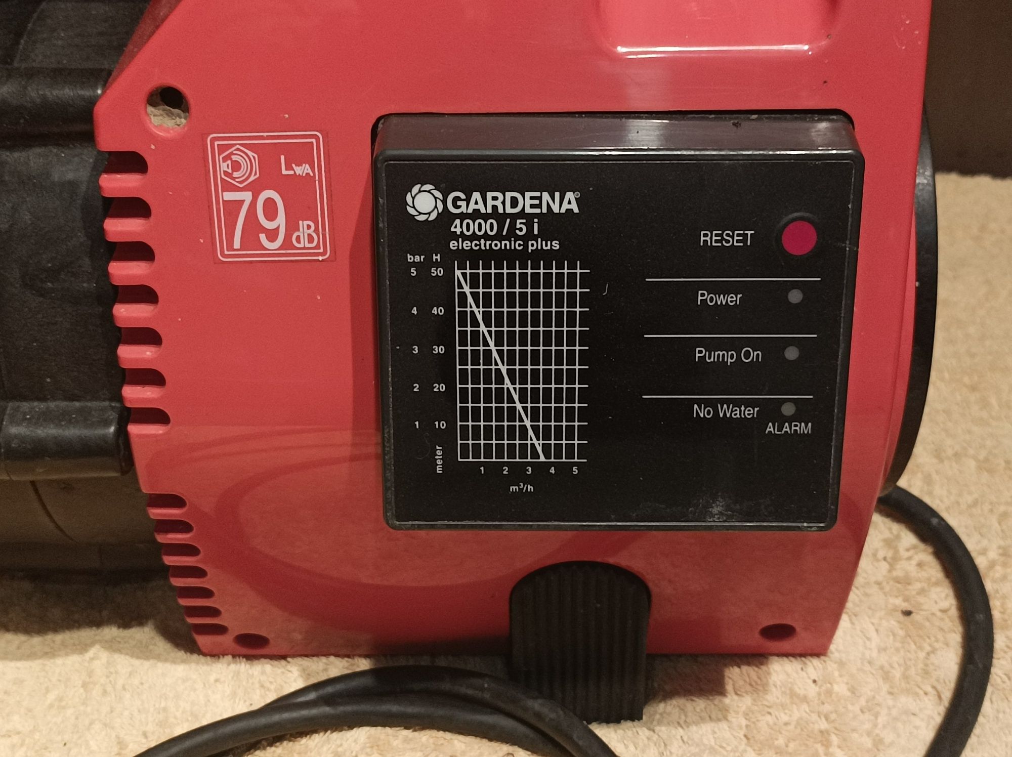 Pompa Gardena Typ; 4000/5, 3.6m.3/h. 04r. Tanio!
