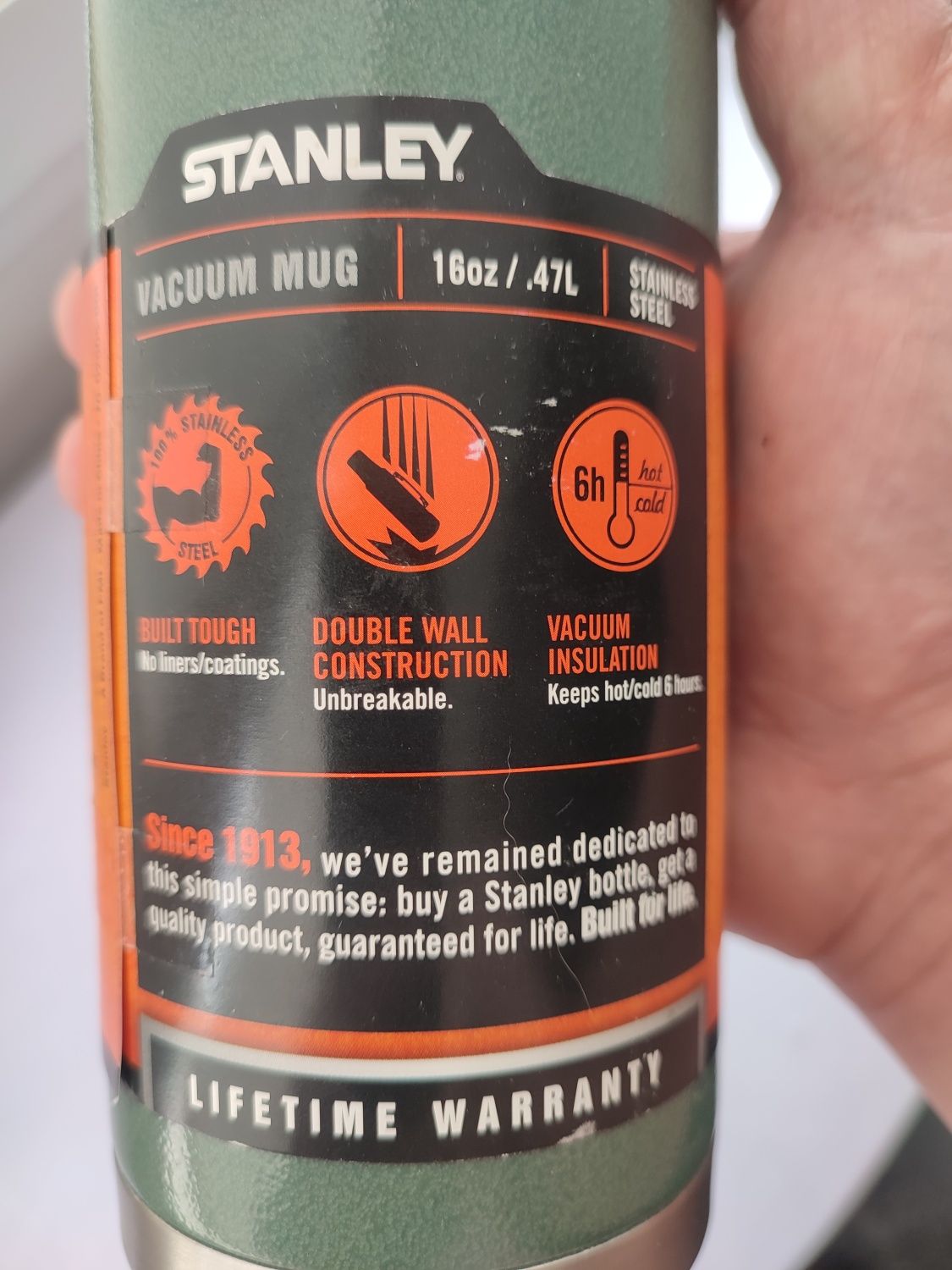 Термокружка  Stanley 590ml. Термос USA