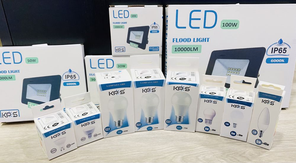 Lampadas Led E14, E27. GU10, MR16- 12v-24v-220v