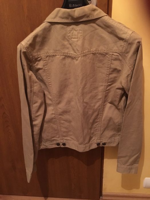 GANT JEANS, Kurtka jeansowa, kolor jasny brąz, rozm: M