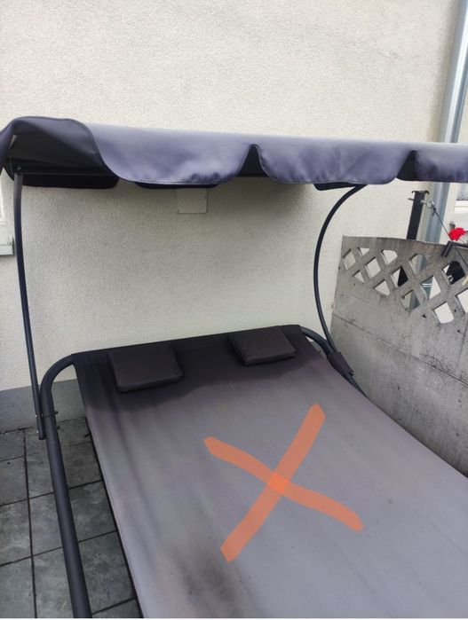 Leżak duży ogrodowy