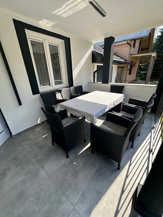 Święta Duzy dom caloroczny w lesie na Mazurach z kominkiem - 11 osób