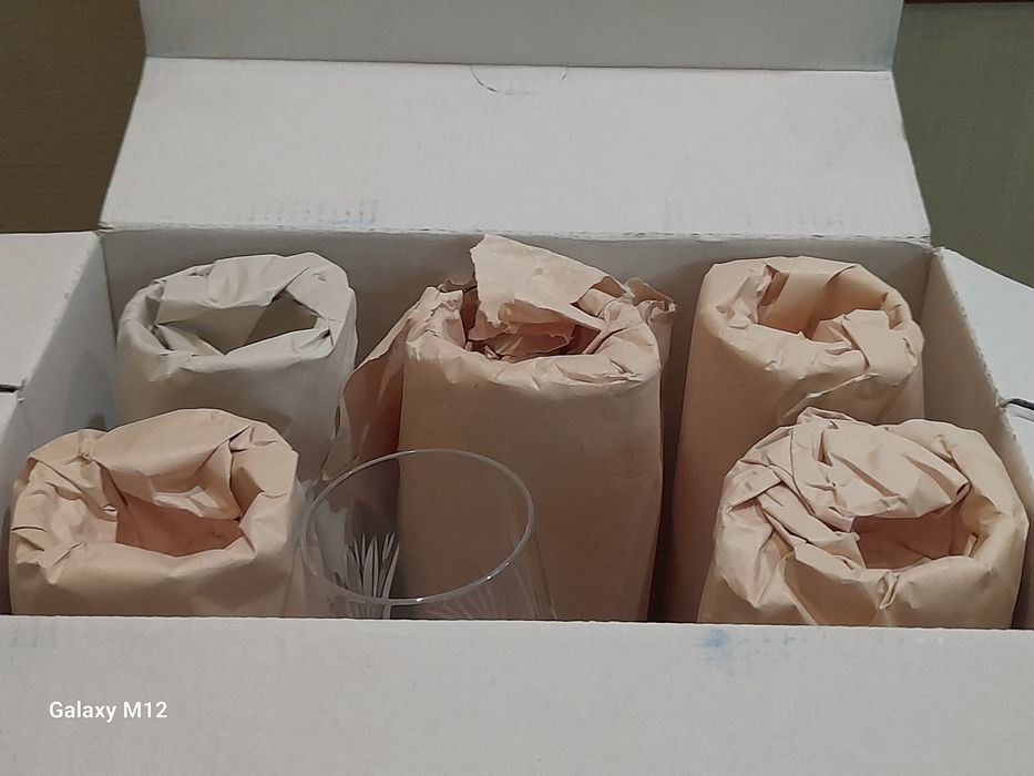 Фужеры хрустальные