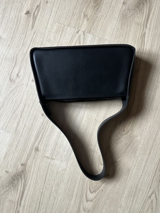 Сумка багет, чорна