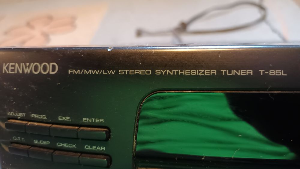 Tuner kenwood zestaw z wieży