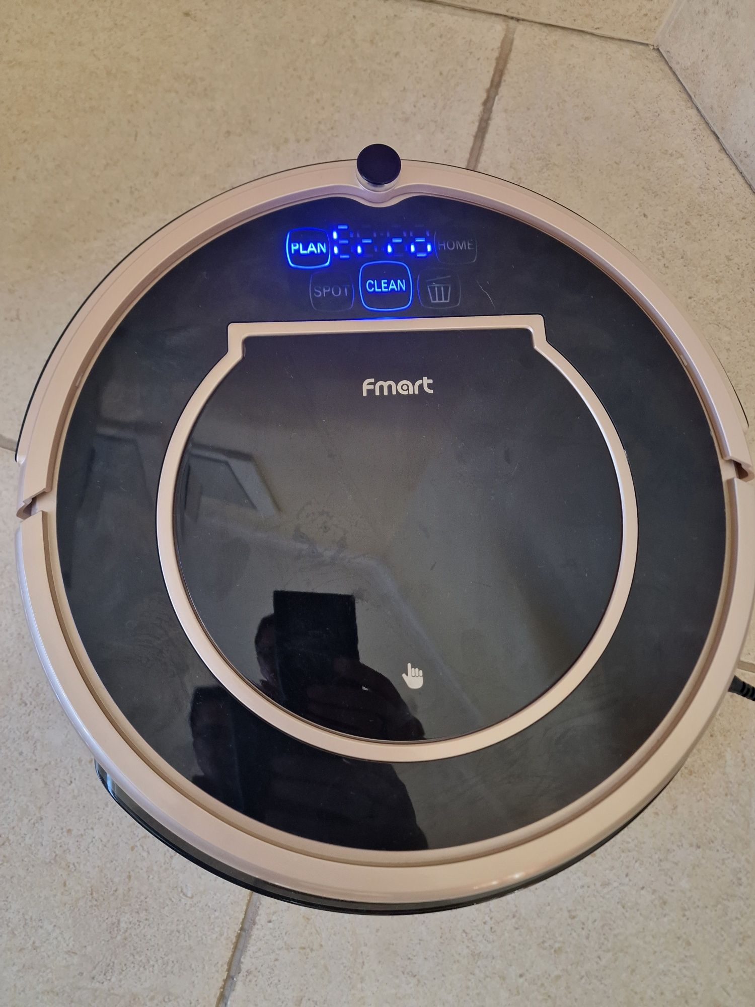 Aspirador robot.