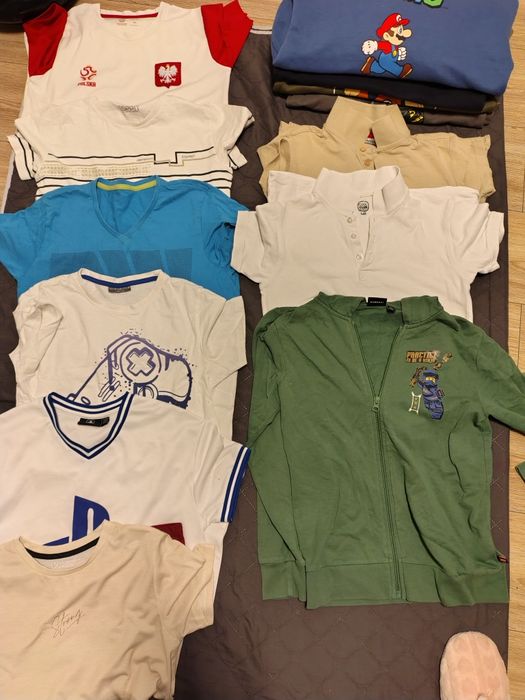 Zestaw rzeczy dla chłopca rozmiar 152