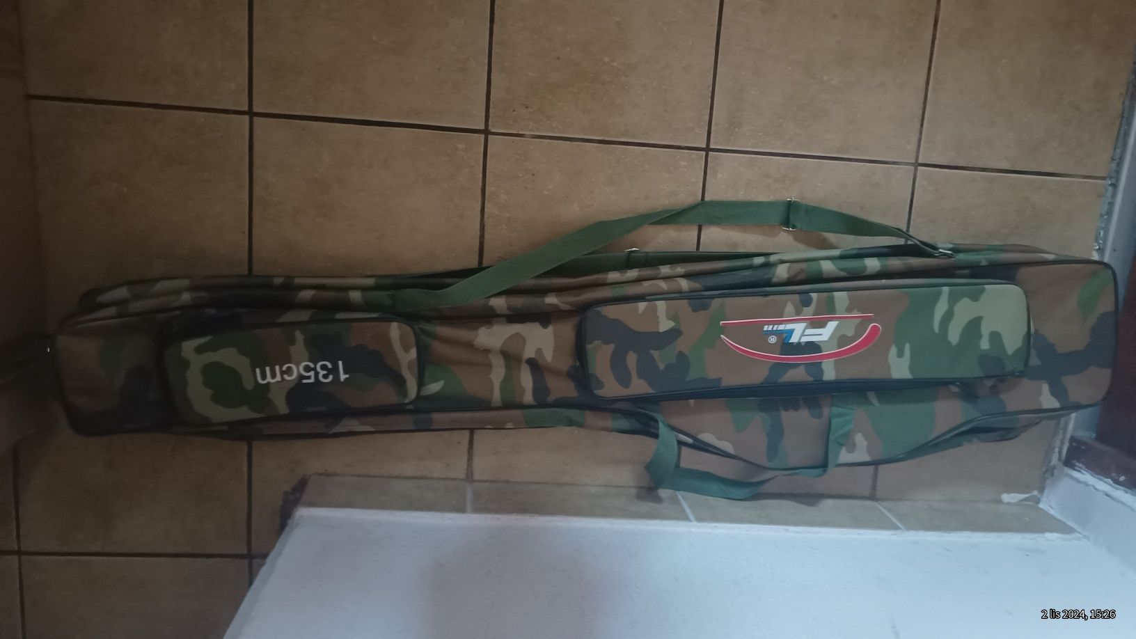 Torba/pokrowiec na wędki 135 cm 3 komory