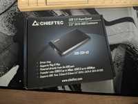 Алюминиевый CHIEFTEC CEB-2511-U3 внешний карман для SSD