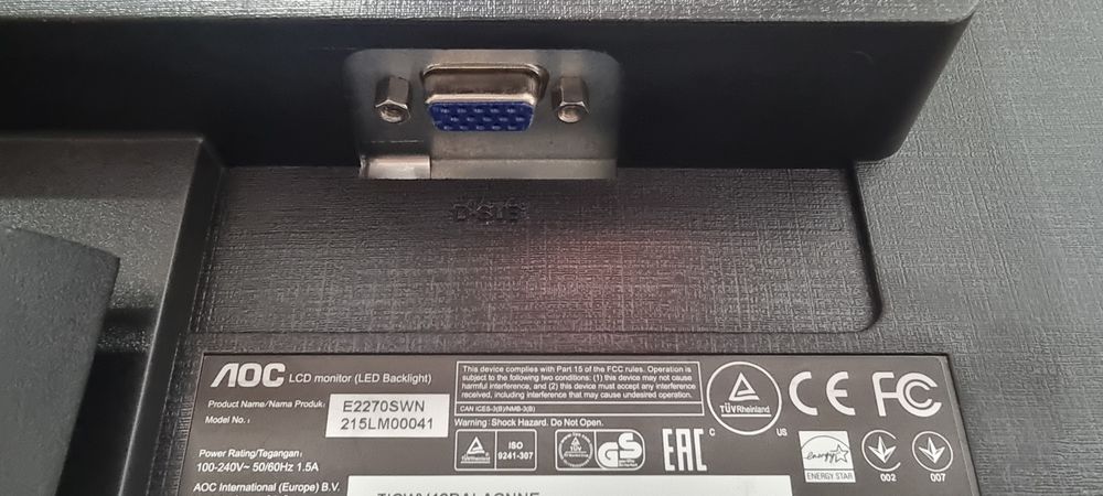 Monitor AOC 22 polegadas