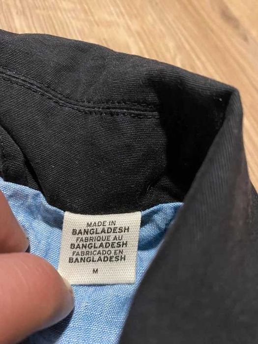 Kurtka damska Levis washed black czarny zip M woman jacket Strauss