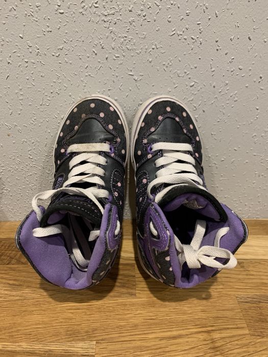 Buty Vans 27.5 wysokie sneakersy dziewczęce