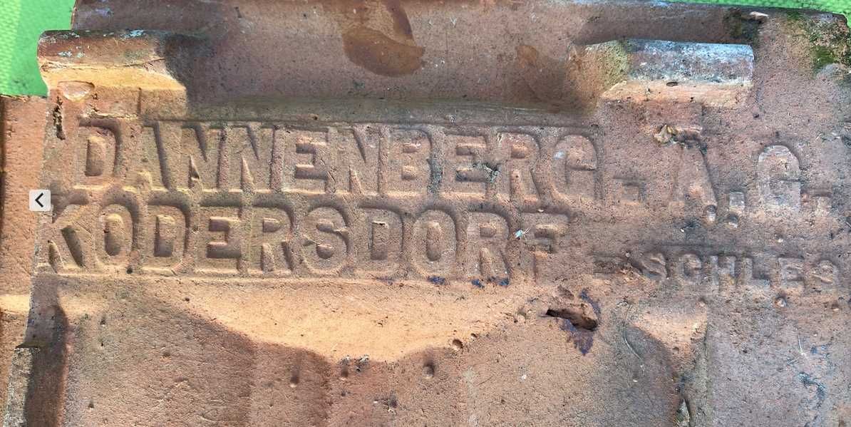 Dachówka ceramiczna + gąsiory Kodersdorf historyczna