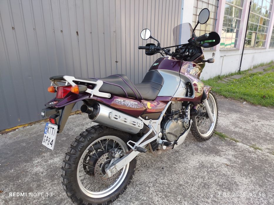 Kawasaki kle 500 turystyk enduro