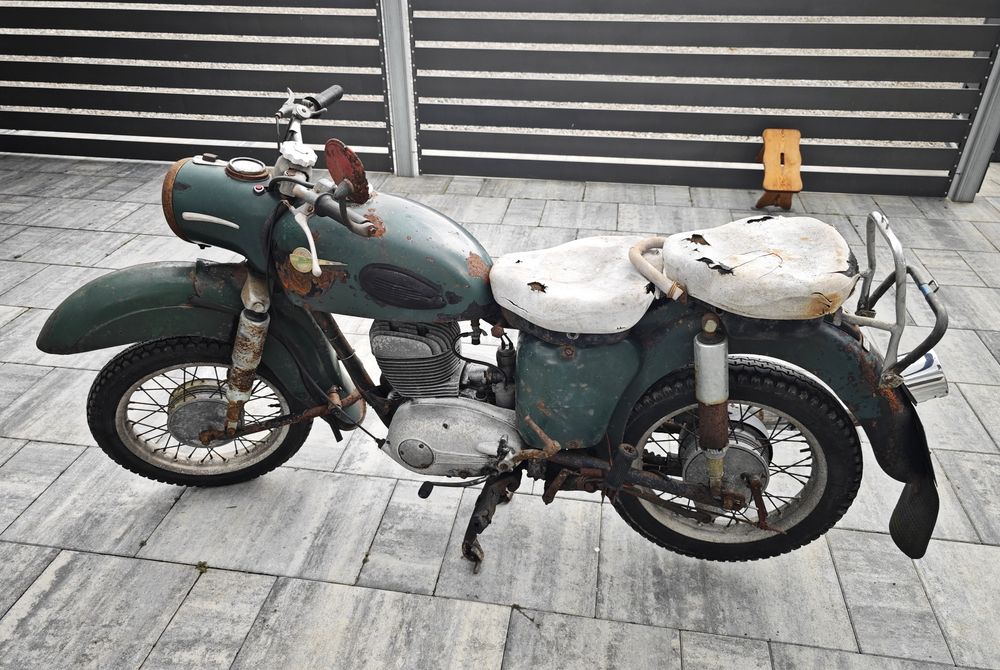 MZ ES 250/1 Jaskółka + dodatkowe części