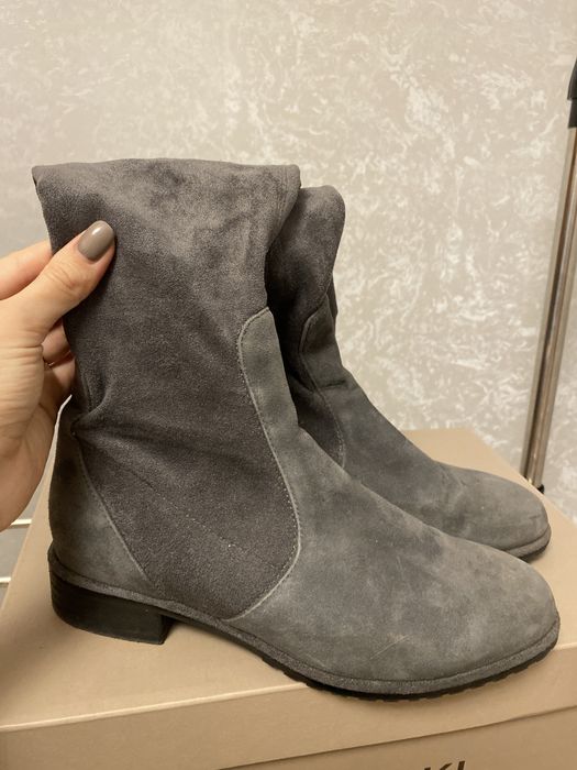 Сапоги  L Carvari чулок