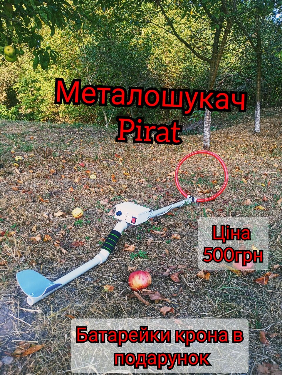 Металошукач Металоискатель Металлоискатель(Пірат Пират Pirat)..