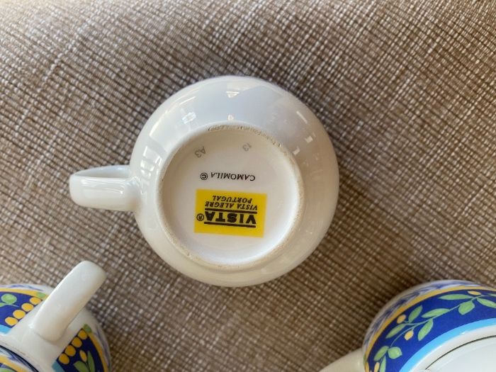 conjunto de cafe Vista Alegre Camomila