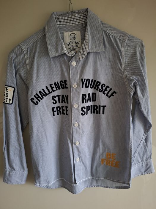 Koszula SMYK cool club, rozm. 134, nowa, bez metki