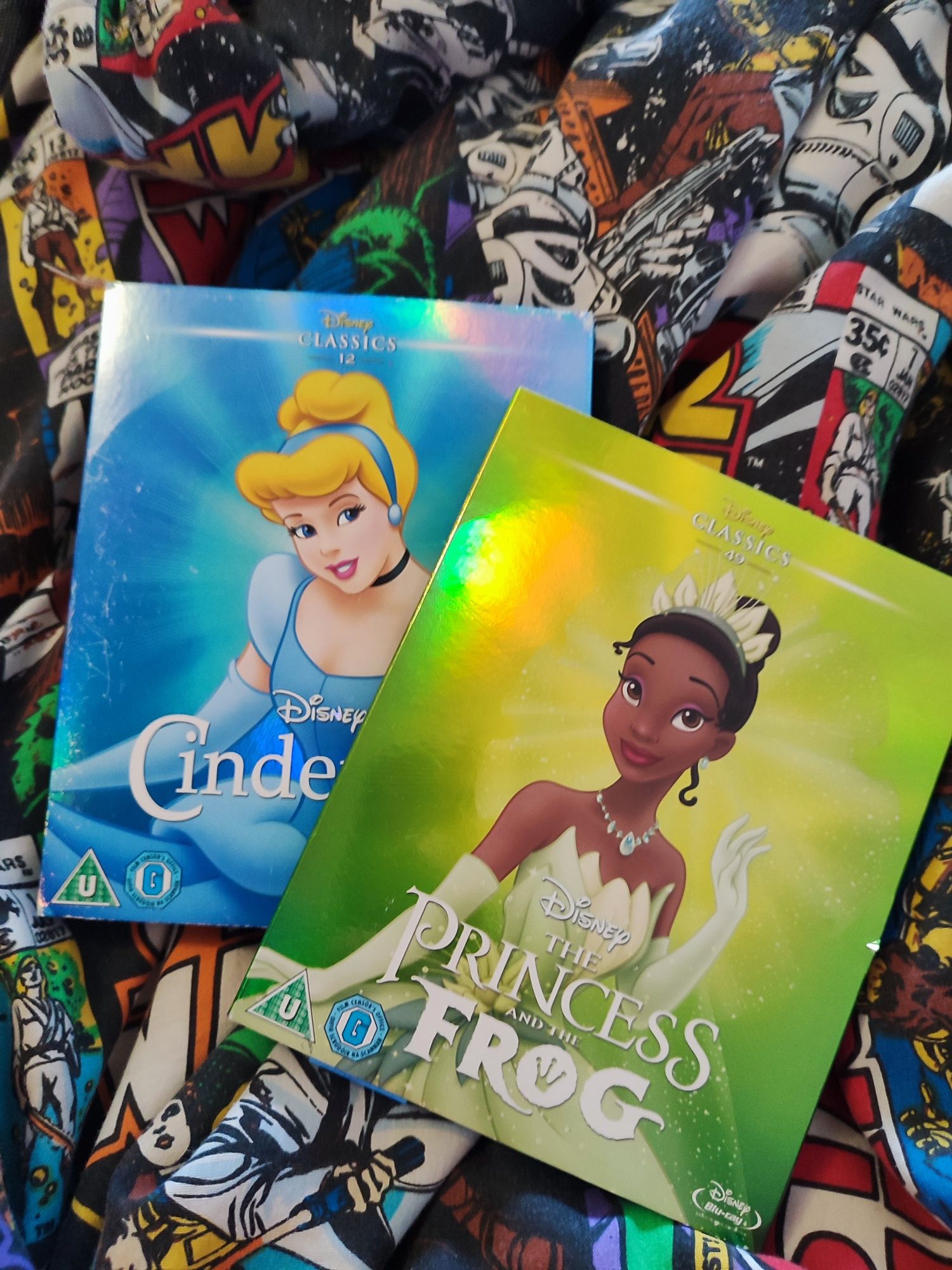 Disney / Blu-ray / Cinderella / диски / DVD / мультфільми  / Попелюшка