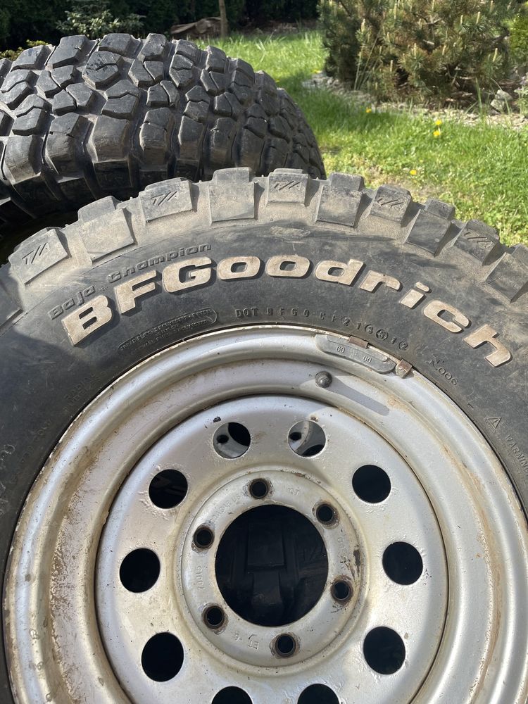 Opony terenowe MT 31”X10.50R15LT BFGoodrich Baja champion z felgą