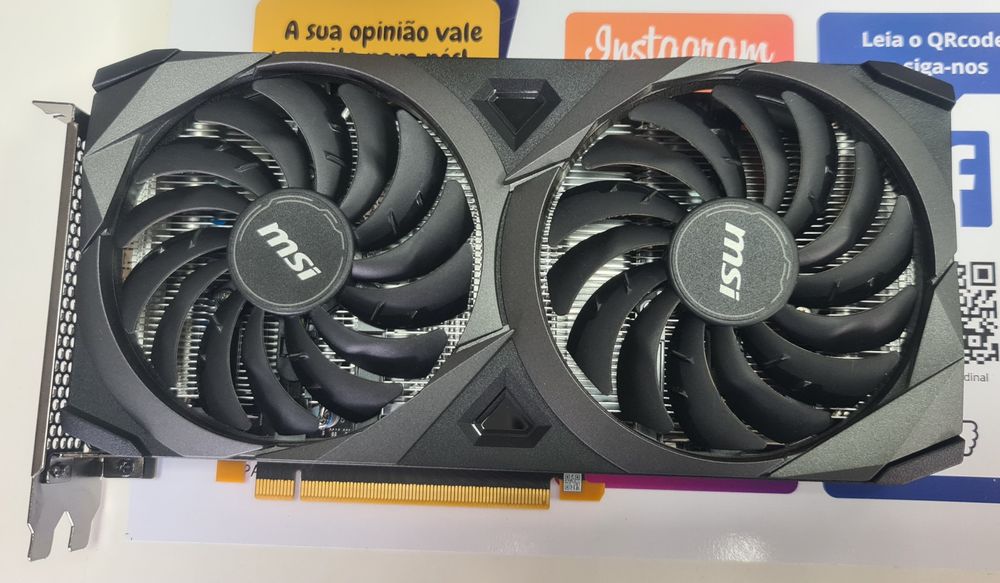 Placa gráfica RTX 3060 ti  (Nova em folha)