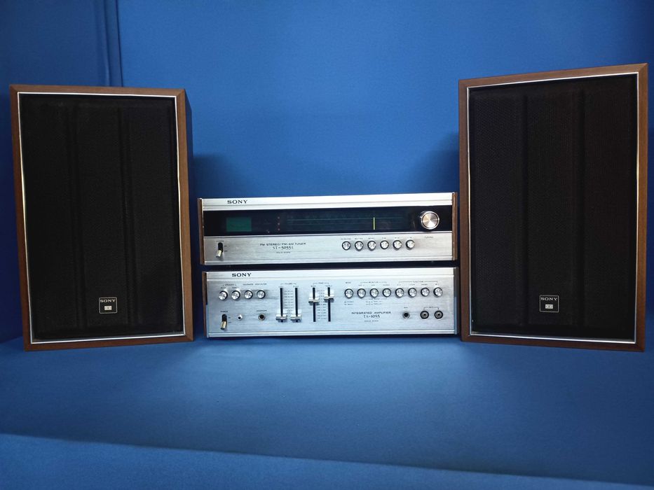 aparelhagem SONY TA-1055  +  ST-5055L  +  SS-310