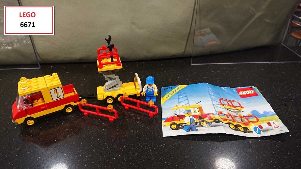 LEGO City: 6695; 6366; 6340; 6667; 6693; 6674; 6658