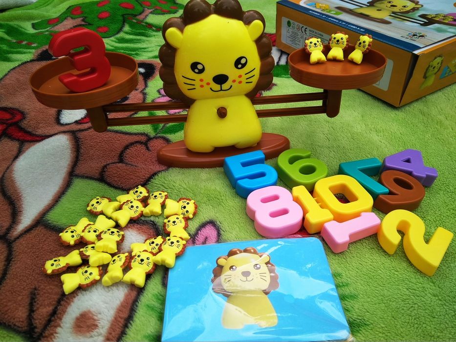 Математична гра,  ваги, балансир,  веси