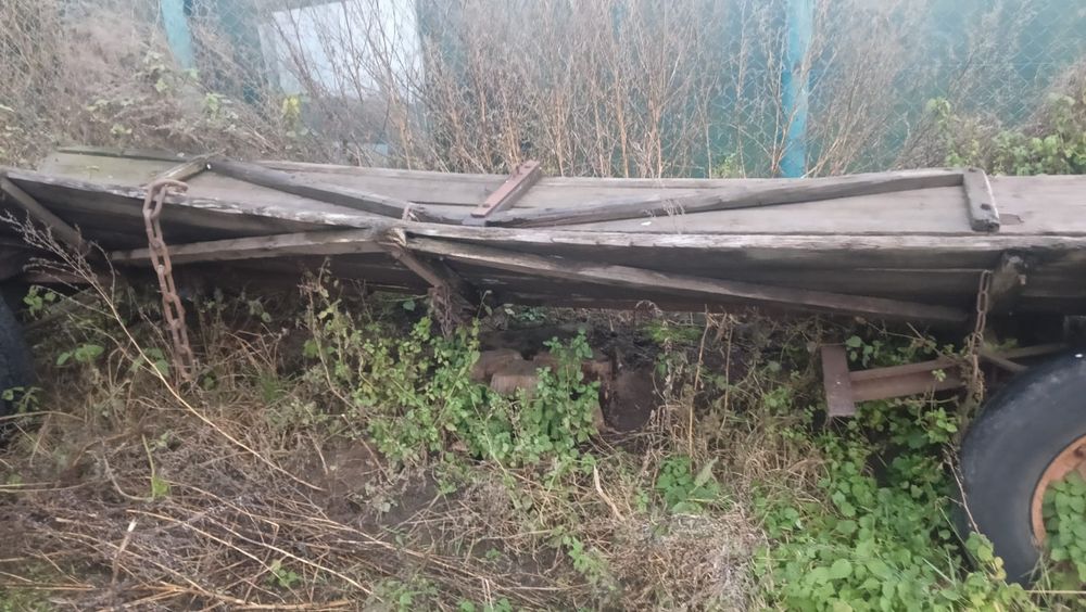 Wóz konny ma też zaczep do ciagnika