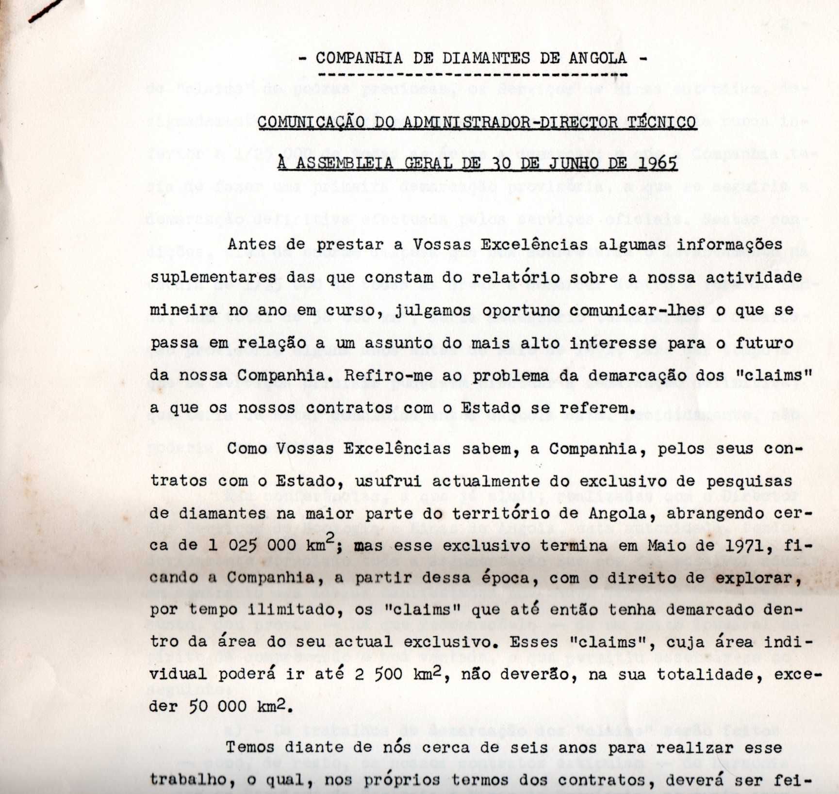 Companhia de Diamantes de Angola (1965)