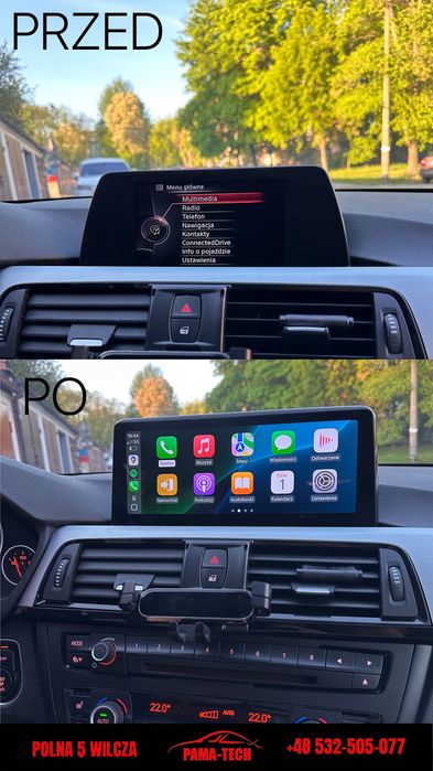 MONTAŻ GRATIS Radio Android do BMW F20 F30 F34 Android Auto+CarPlay