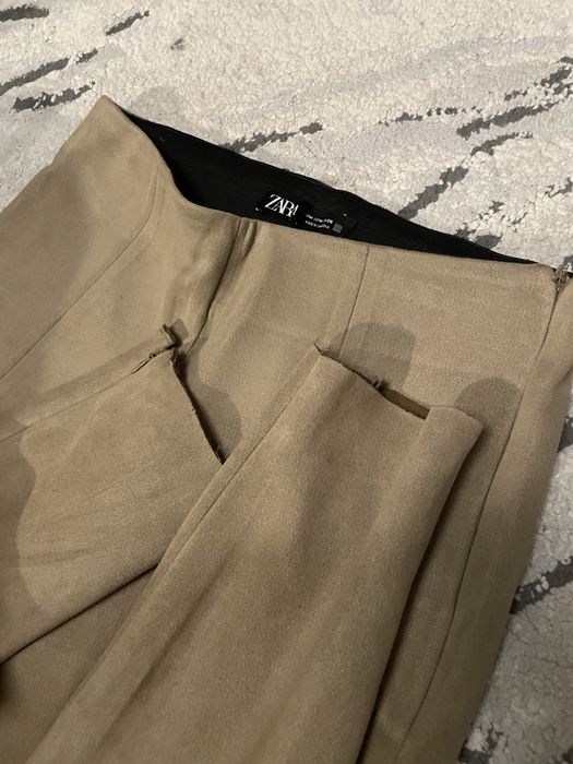 ZARA замшеві лосіни М розмір