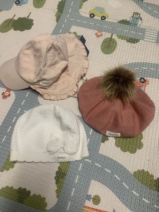 Zestaw czapki newbie beret