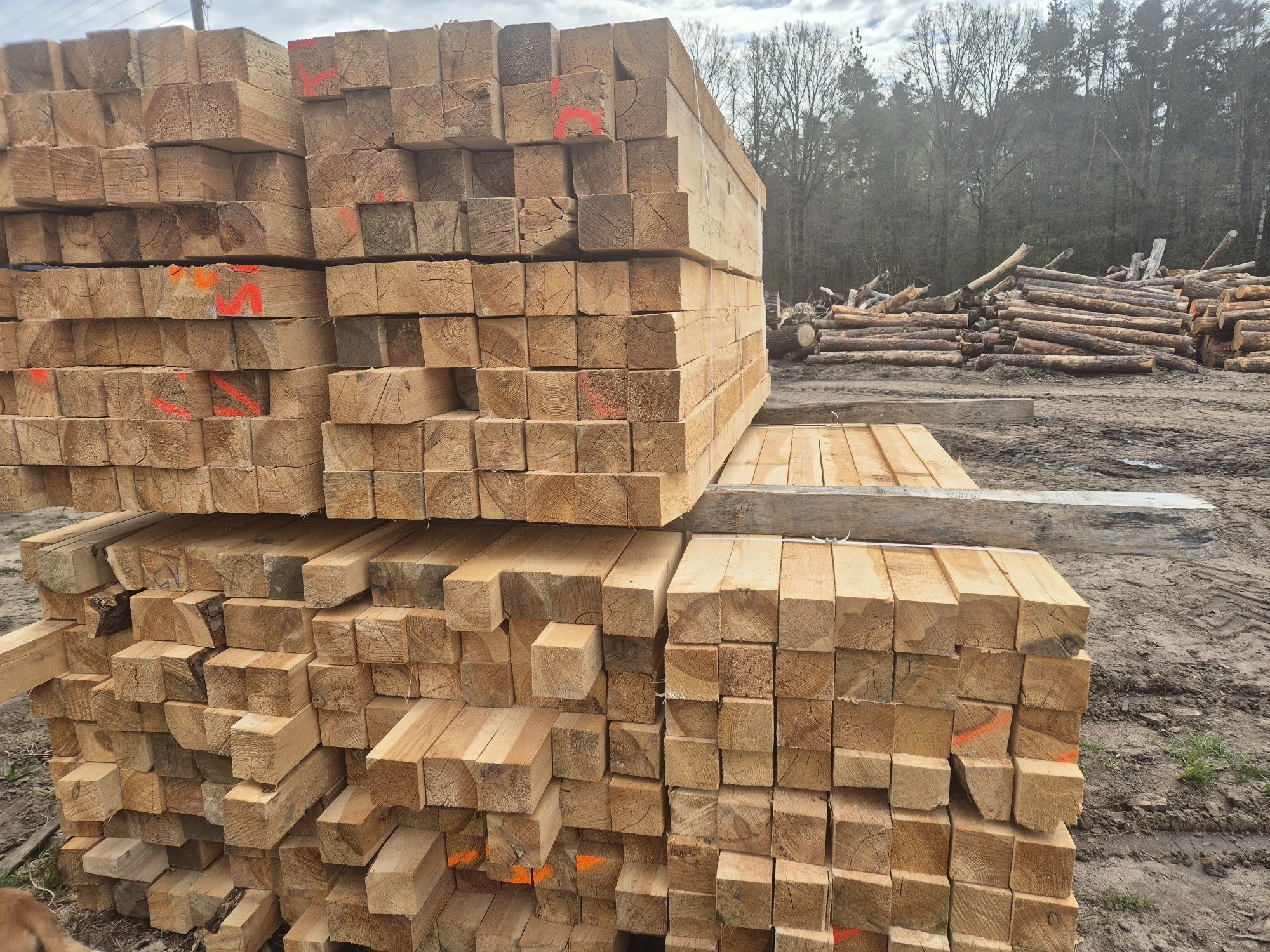 Kantówka 10x10, 5x10 (2,5mb) sosna  swierk, certyfikat ippc ispm 15