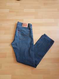 Levis 511 W34 L32 spodnie jeansowe jeansy slim stretch 34/32 dżinsy