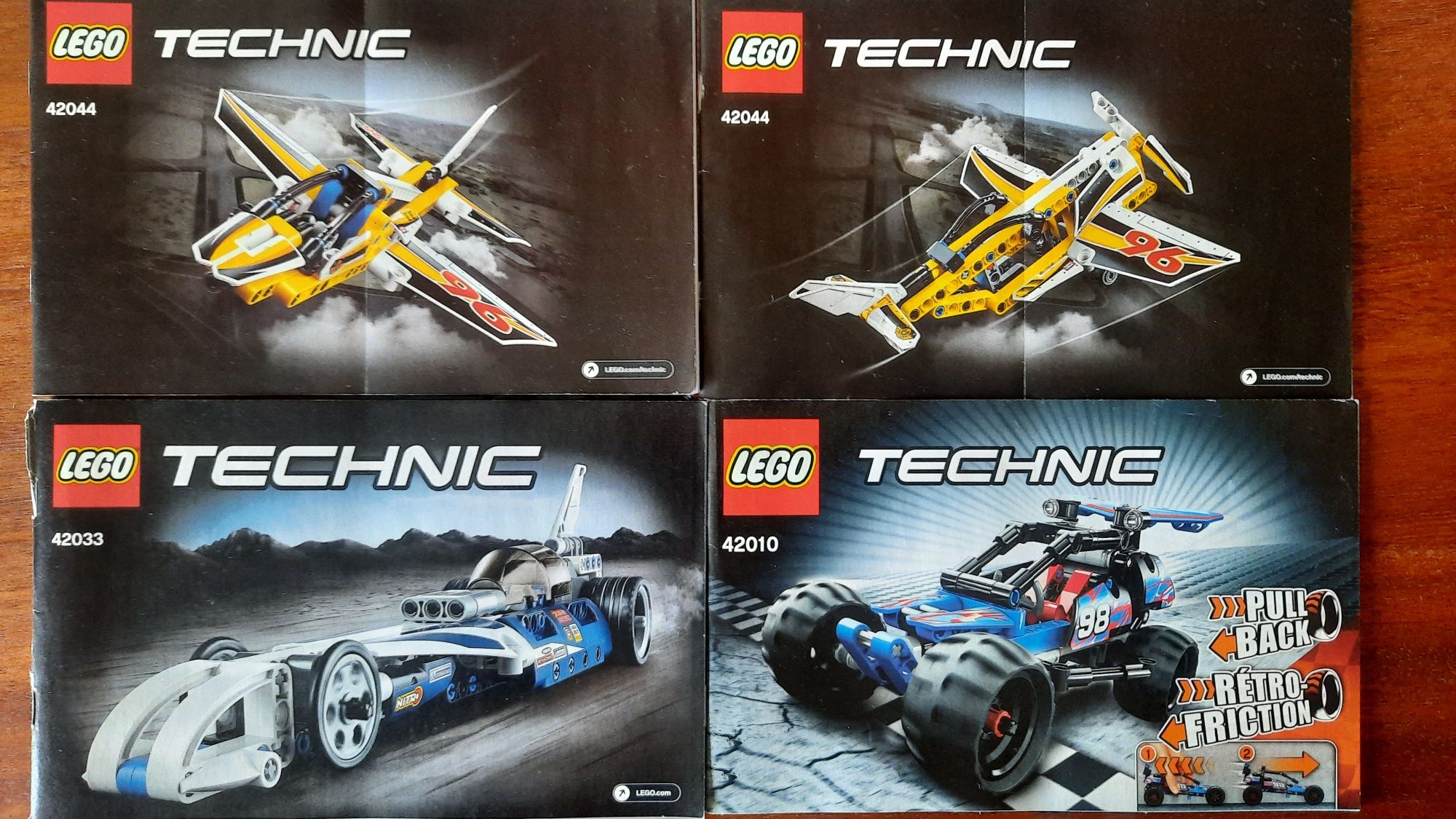 Conjunto de 3 Lego Technic