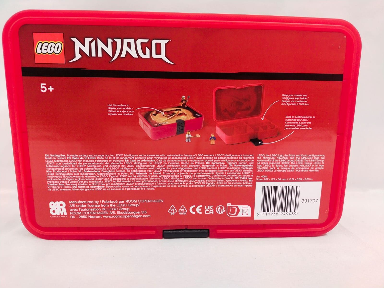 Pojemnik na klocki LEGO Ninjago 4084