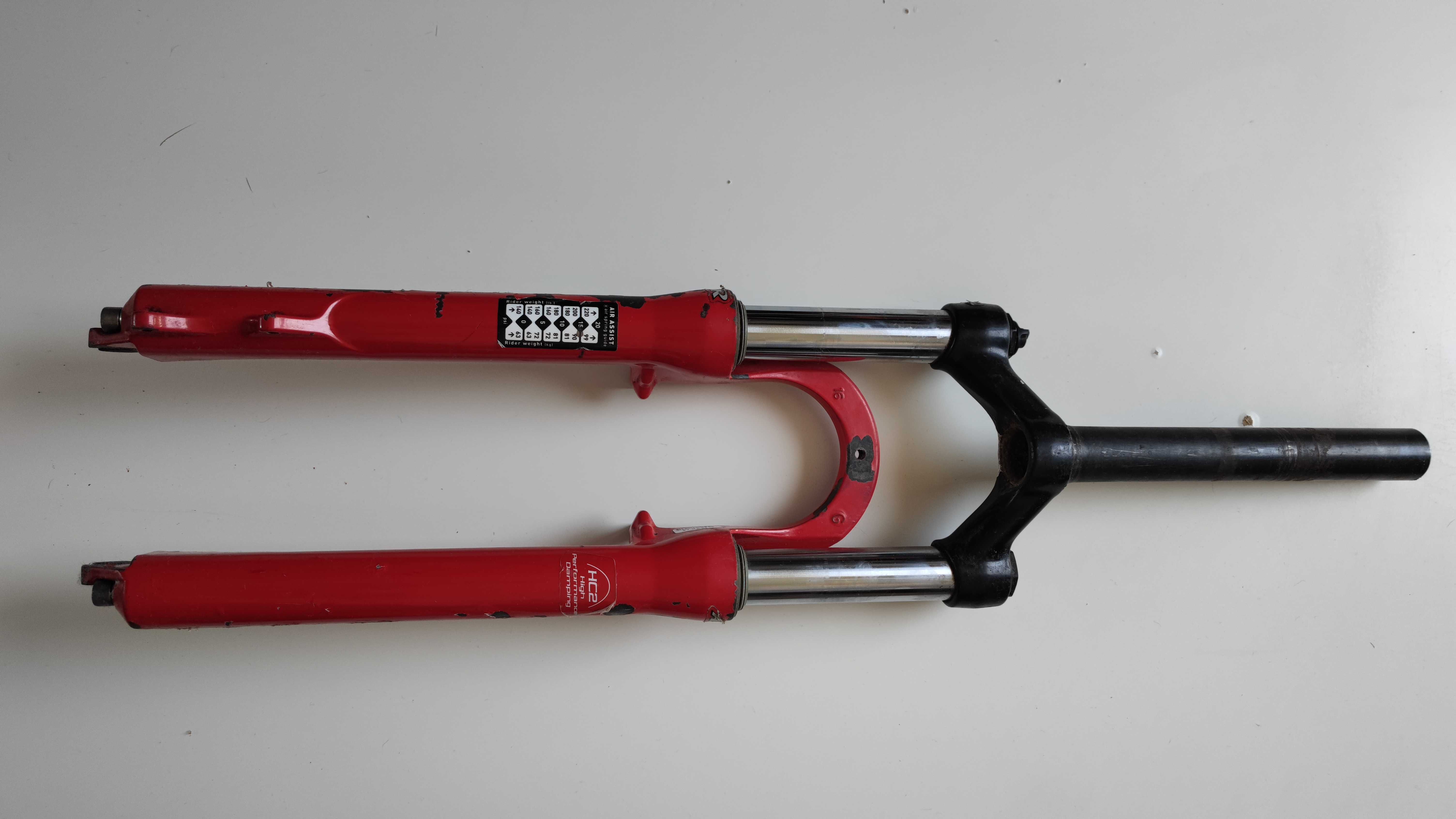 Amortyzator Rock Shox Pilot XC Air 1 1/8" 20,6cm 1880g retro MTB