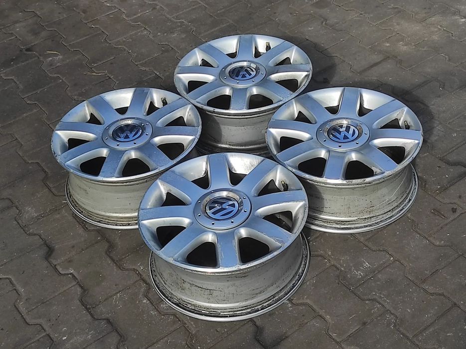 5X112 16 VW ET 50 6.5J FELGI ALUFELGI KOŁA ALUMINIOWE VW TOURAN GOLF 5 6 PLUS JETTA  WYSYŁKA !!!