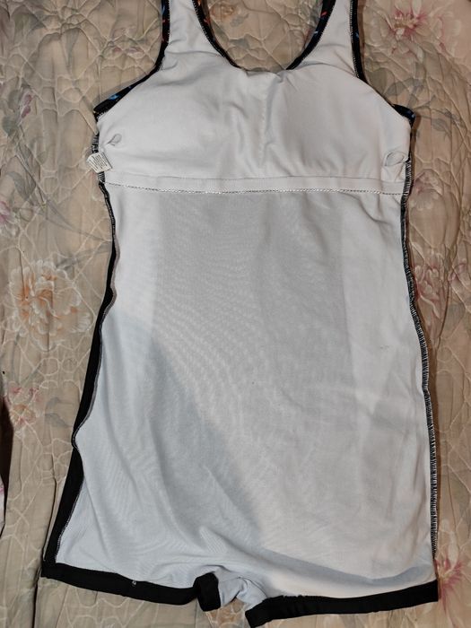 Шикарний класний трико комбінезон шорти ромпер купальник тренування