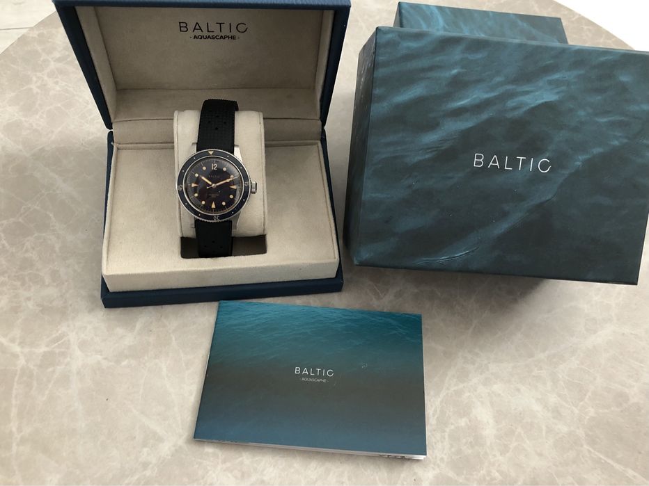 Zegarek Baltic Aquascaphe Blue gilt