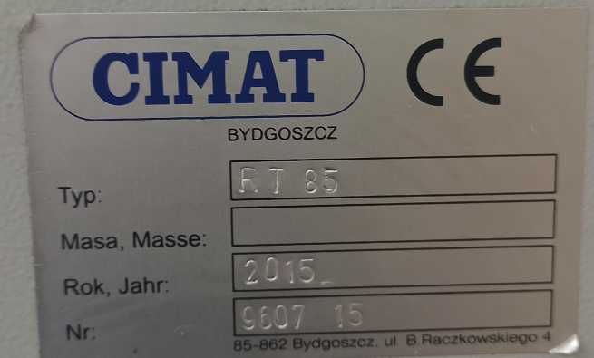 Wyważarka do wirników firmy CIMAT CMT-1H2F