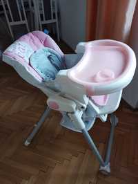 Krzesełko fotelik do karmienia baby design