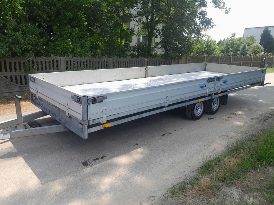 Przyczepa towarowa, laweta Hulco Medax-2 Dmc 3000kg 6mx2,10m