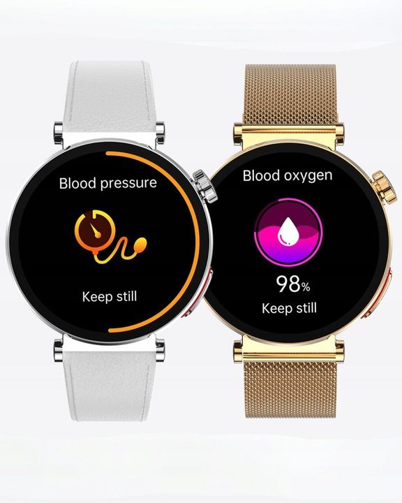 Smartwatch Zegarek Damski Pomiar Cukru Ekg Hrv Ppg Ciśnienie Szkło Men