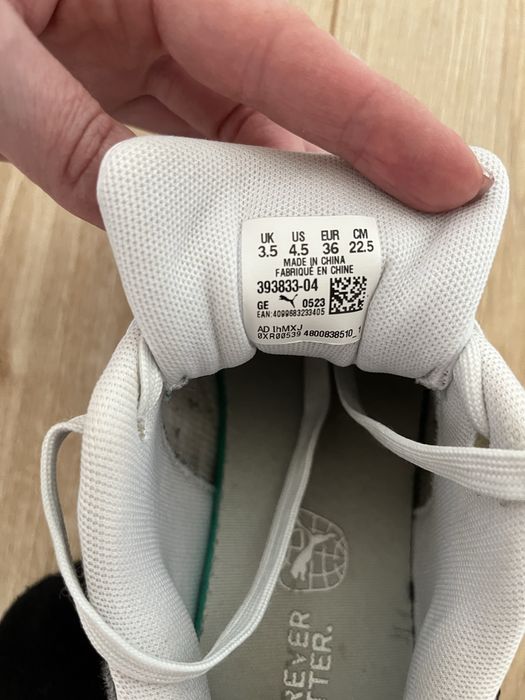 Buty o rozmiarze 36, dlugosc wkladki 22,5